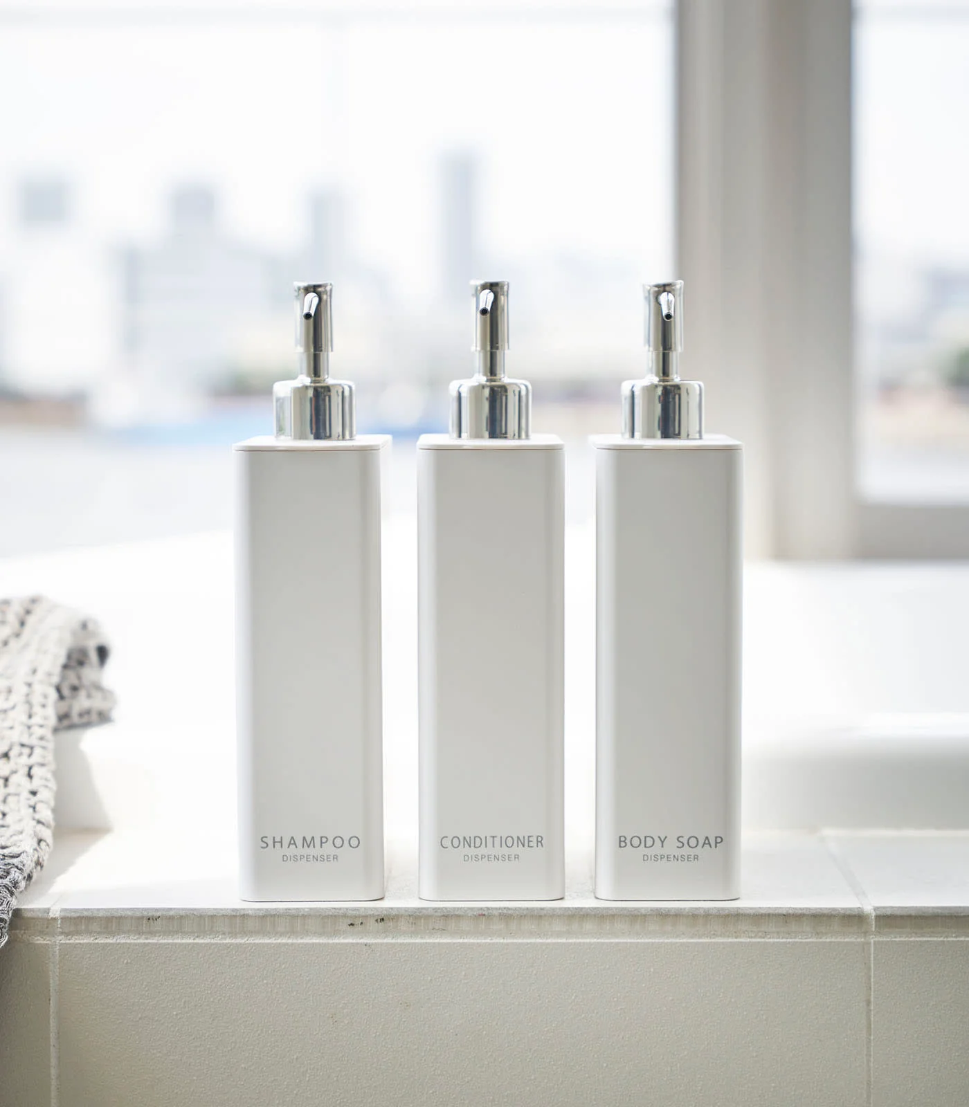 Rectangle Dispenser Bundle - Shampoo, Conditioner, and Body Soap - Image 13