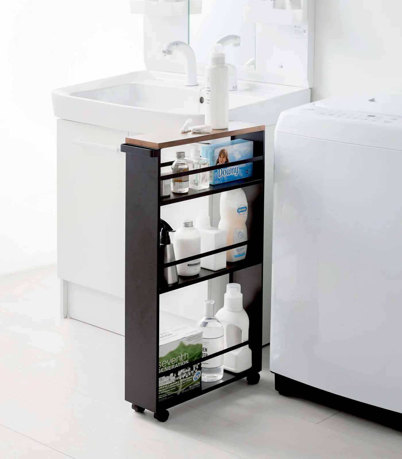 Slim Storage Cart (32" H)  - Steel - Image 11