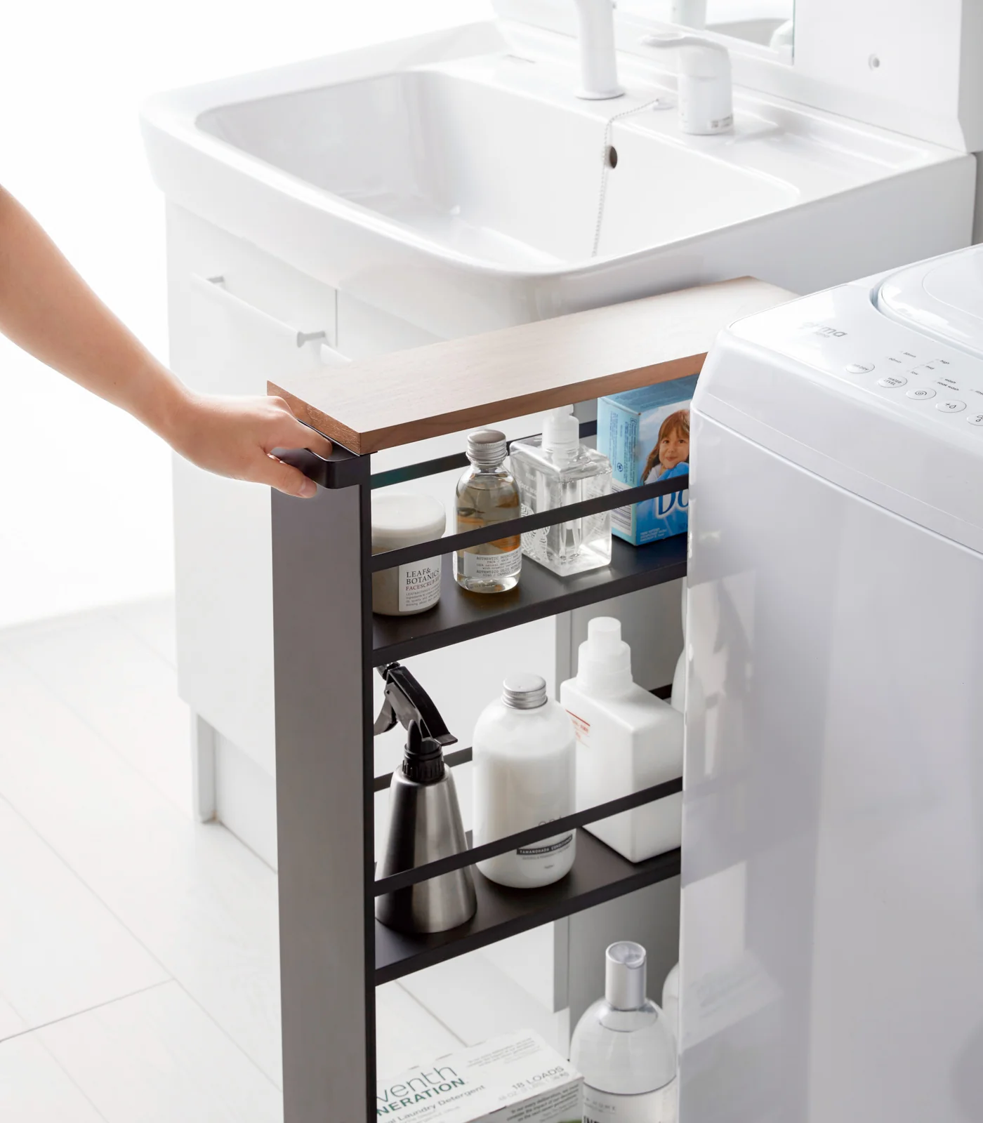 Slim Storage Cart (32" H)  - Steel - Image 13