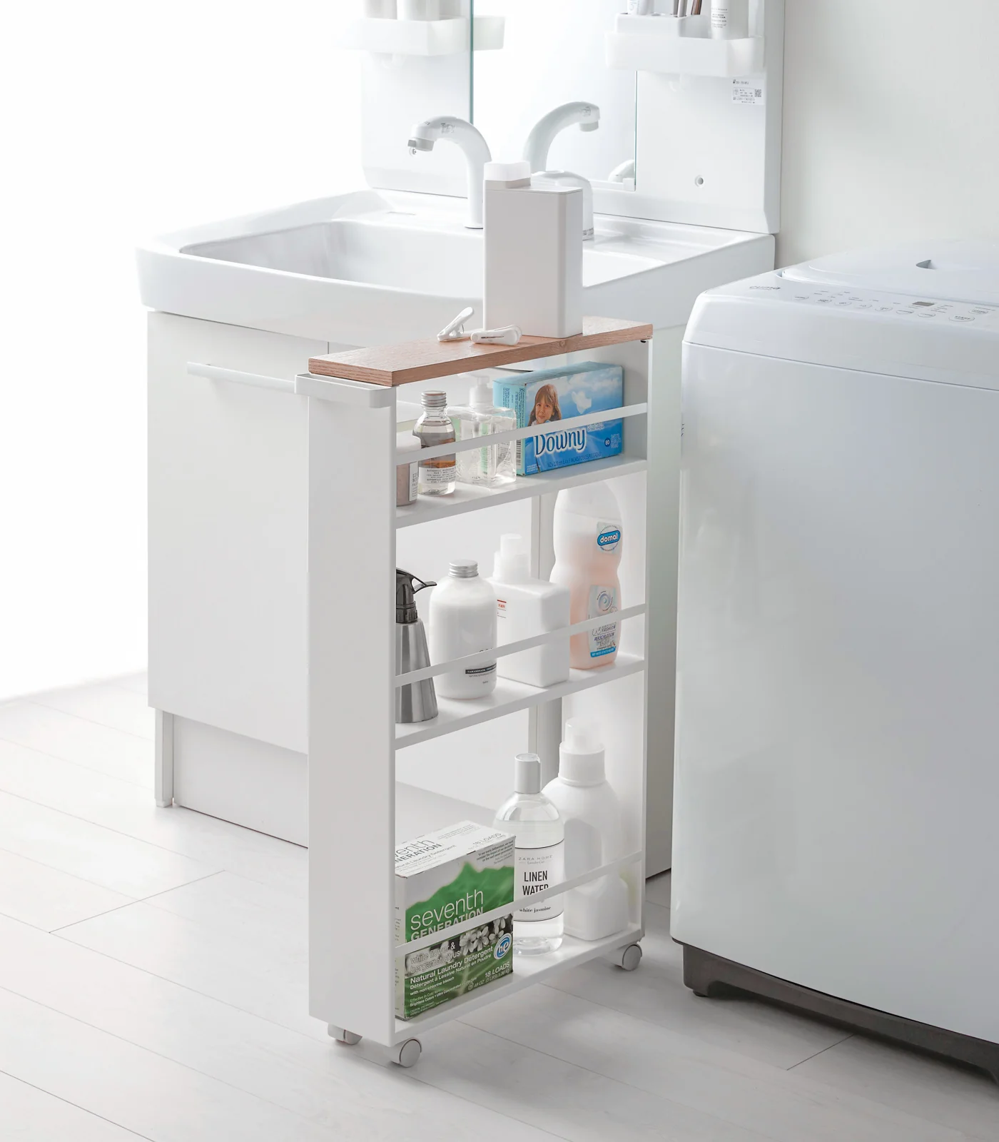 Slim Storage Cart (32" H)  - Steel - Image 4